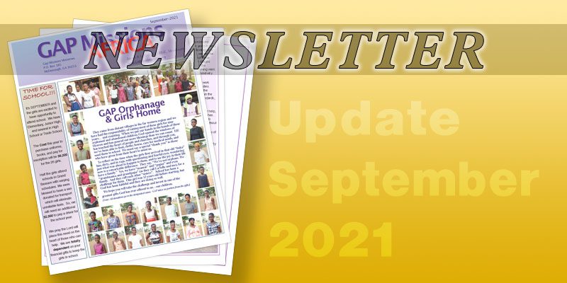 Newsletter – 2021-09